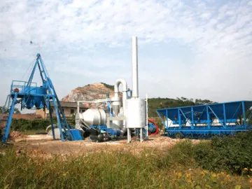 Mobile Batch Asphalt Mixing Plant