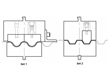 Corrugating die, Amada Press Brake Tooling