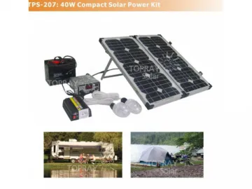 40W Compact Solar Power Kit