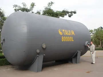 Horizontal Glass-Lined Storage Tank