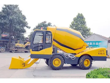 HY-400 Self Loading Concrete Mixer