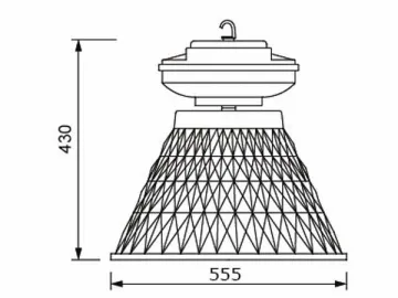 HLG475 150W Induction Industrial Light