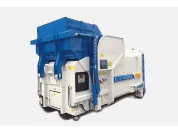 Integrated Mobile Trash Compaction Bin