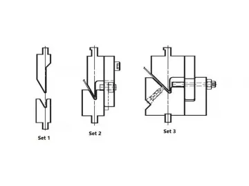 Hemming Punches and Die Sets, Amada Press Brake Tooling