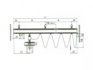 Light Girder Suspension Crane