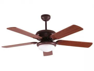 CT52511 52 Inch 5 Wooden Blade Ceiling Fan