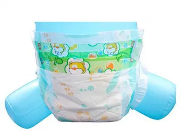 Disposable potty training pant