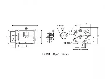 Pole-changing Multi-speed Three-phase Induction Motor