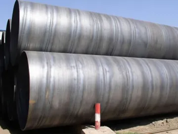 SSAW Steel Pipe, Spiral Submerged Arc Welded Pipe