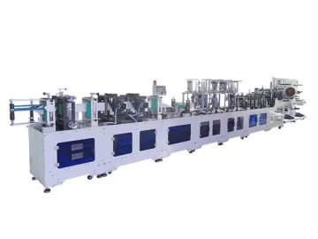 High-Speed Fold Flat Mask Making Machine