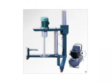 B02 Pneumatic lift high speed disperser (pneumatic lift)