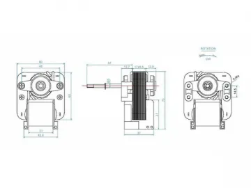 Shaded Pole Motor YJF6016