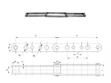 Lumber Conveyor Chain