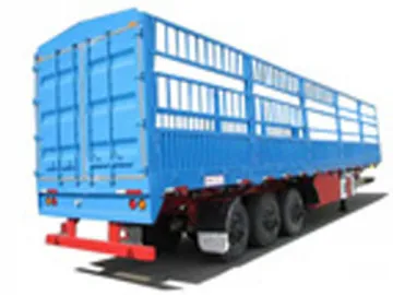 40 Feet Triple Axle Animal Fence Trailer