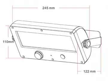 Solar PIR Security Light