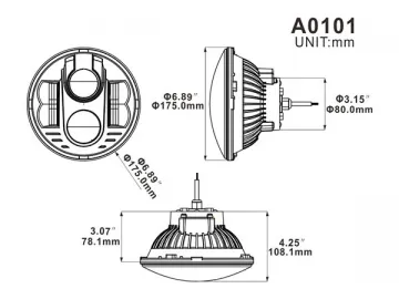 Automotive LED Light A0101