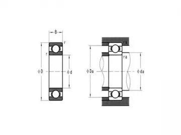 Ceramic Deep Groove Ball Bearing