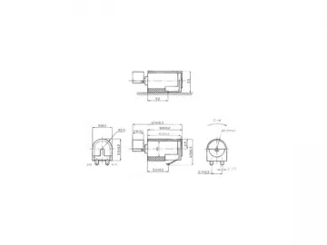 Φ4 Spring Reed Micro Vibrating Motor A4