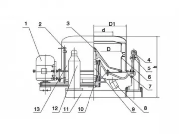 Centrifuge for Filtration and Dewatering