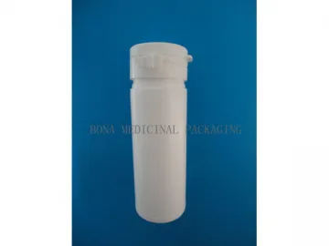 50ml PE Bottle with Hingeguard Cap