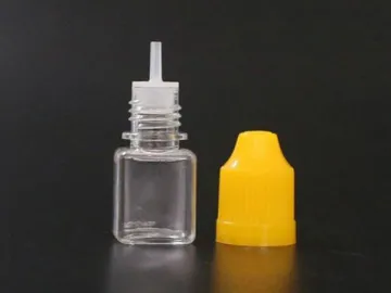 E Liquid Bottle, Square PET Bottle 5ml 10ml 20ml 30ml, Item TBLDES-3A E cigarette Accessory