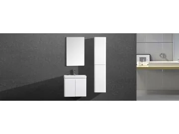 ILP8102 Small Wall Mounted Bathroom Vanity Set