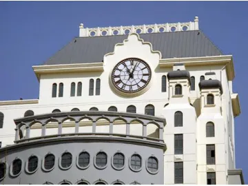 Acrylic Dial Tower Clock with LED Light