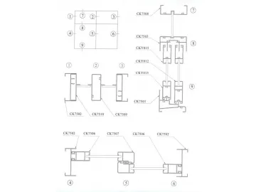 Series 75（CK75）Slinding Window