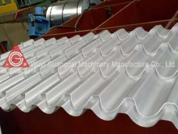 GWC55-220-880 Glazed Roof Tile Roll Forming Machine