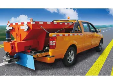 Electric Driven Snow Melt Spreader Truck