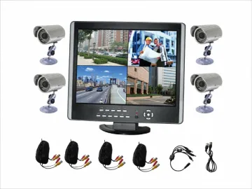 4CH H.264 Network 15 inch LCD DVR Combo Kit