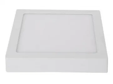 LED Flush Mount Light, Square Fixture