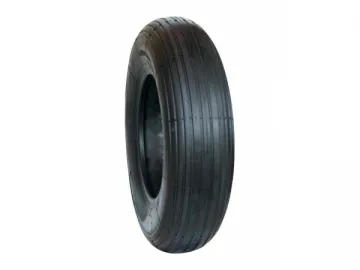 TR4008R Wheelbarrow Tire and Tube