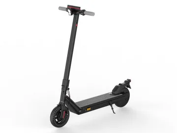 Electric Scooter, 8.5" Solid Rubber Tire, 380W Motor, Rear &amp; Front Braking, 856G Series Folding Scooter