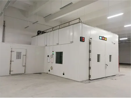 Drive-In Vehicle Test Chamber (Solar Simulation &amp; Dynamometer)