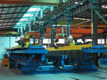 JBH Corrugated Web H-beam/ SIN Beam Automatic Welding Line