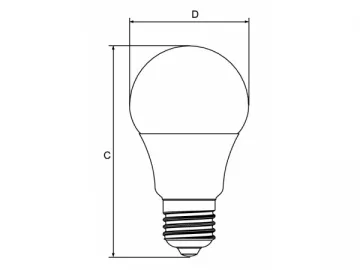 A60 Standard LED Light Bulb