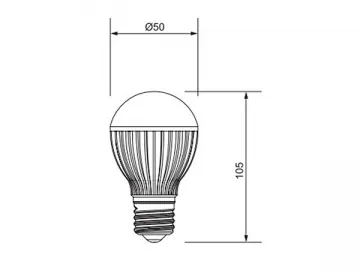 3W LED Bulb