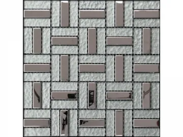 Metallic Effect Mosaic Tile