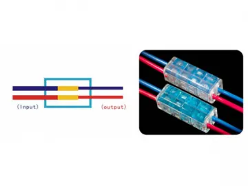 Wire-to-Wire Connector (2 Wires to 2 Wires)