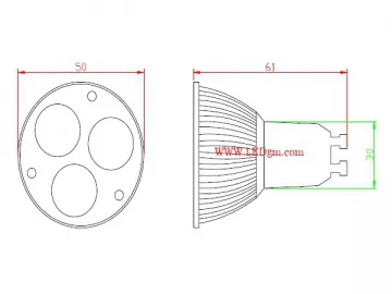 GU10 Spot Light Fixture