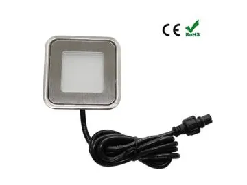 Square Recessed LED Step and Stair Light, Item SC-B102B LED Lighting