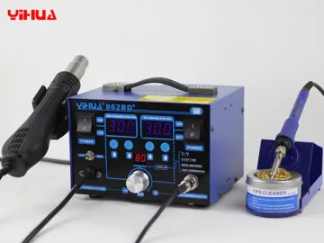 YIHUA-862BD  SMD Hot Air Rework Station with Soldering Iron