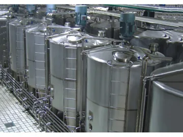 Round High Shear Emulsification Tank