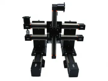 Gantry Robot System, 3 Axis X-Y-ZZ'