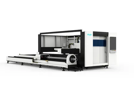 Enclosed Sheet &amp; Tube Fiber Laser Cutting Machine, RJ-3015PT