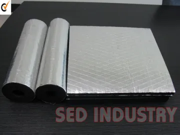 Foam Rubber with Aluminum Foil Facing