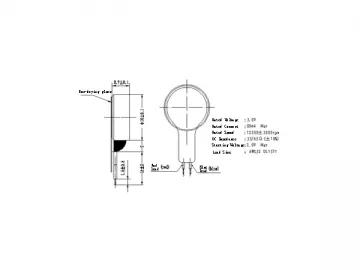 Φ10×2.7t Coin Micro Vibrating Motor