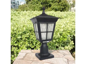 Outdoor Landscape Solar Post Mount LED Light, ST4311AQ LED Light