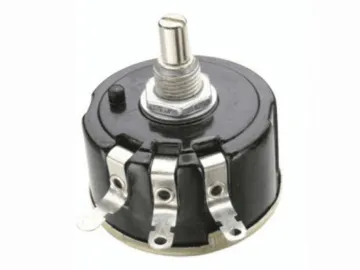 43mm Diameter 5W 1 Turn Wire Wound Potentiometer, WX112 Series